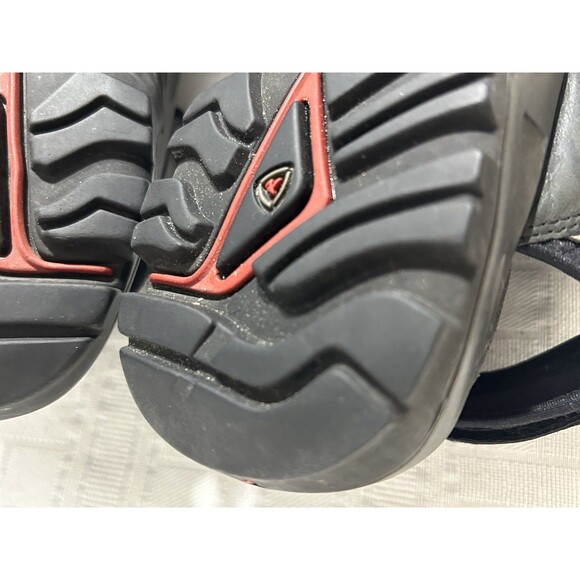 Ecco Receptor Sandals Gray Black Leather Hiking Walking Sz. US 11-11.5 Men EU 45 main image 6